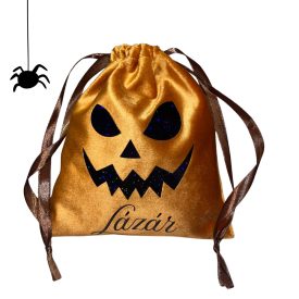 Egyedi neves Halloweeni zsák (2. minta)
